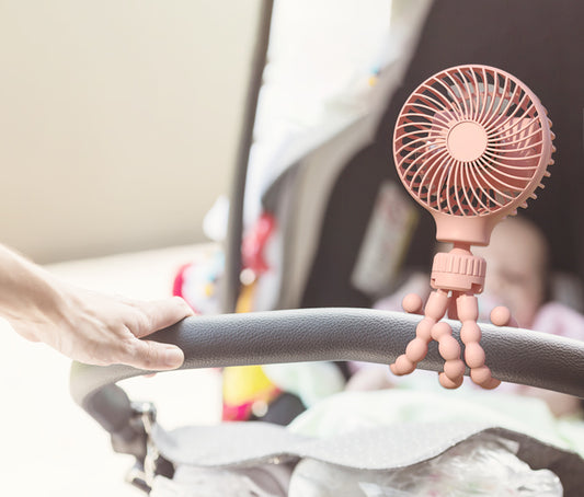 A GOOD STROLLER FAN TO KEEP YOUR BABY COOL AND COMFORTABLE